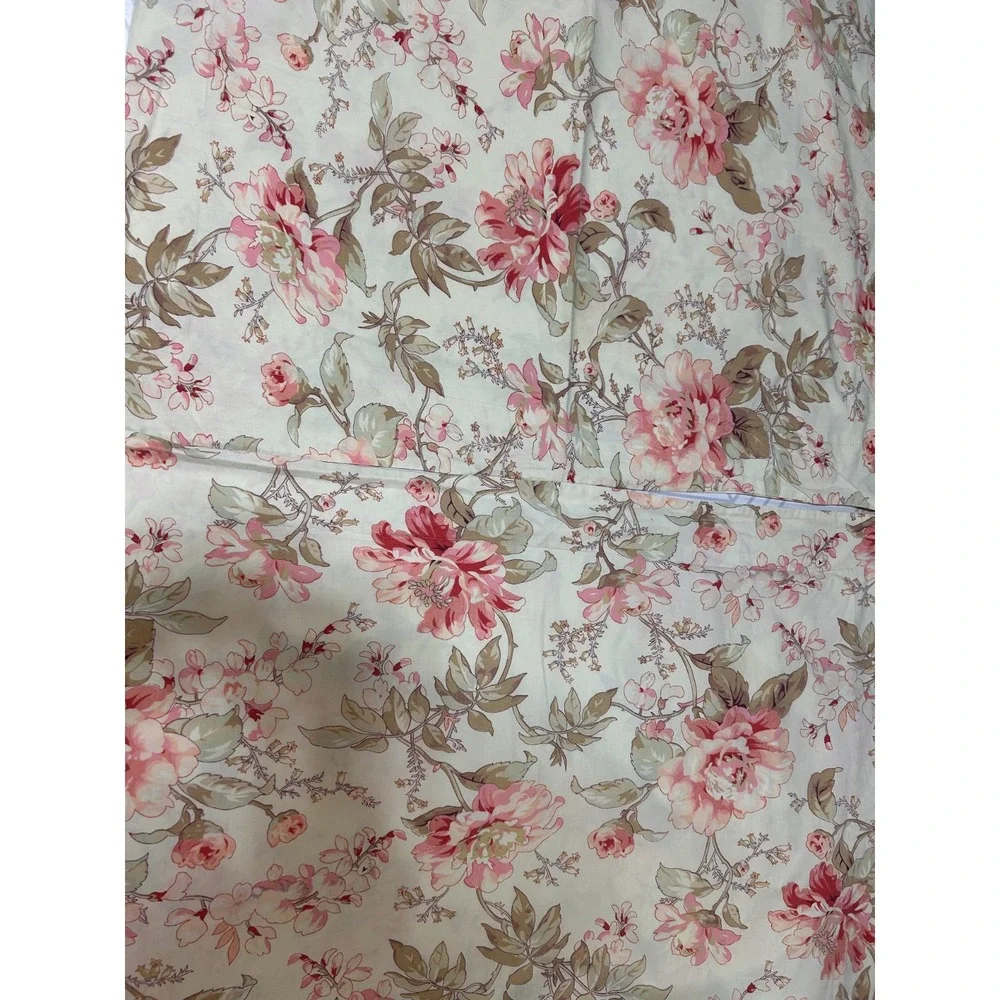 POTTERY BARN Duvet Cover 2 Shams Palampore Botanical Floral Full/Queen 84X81